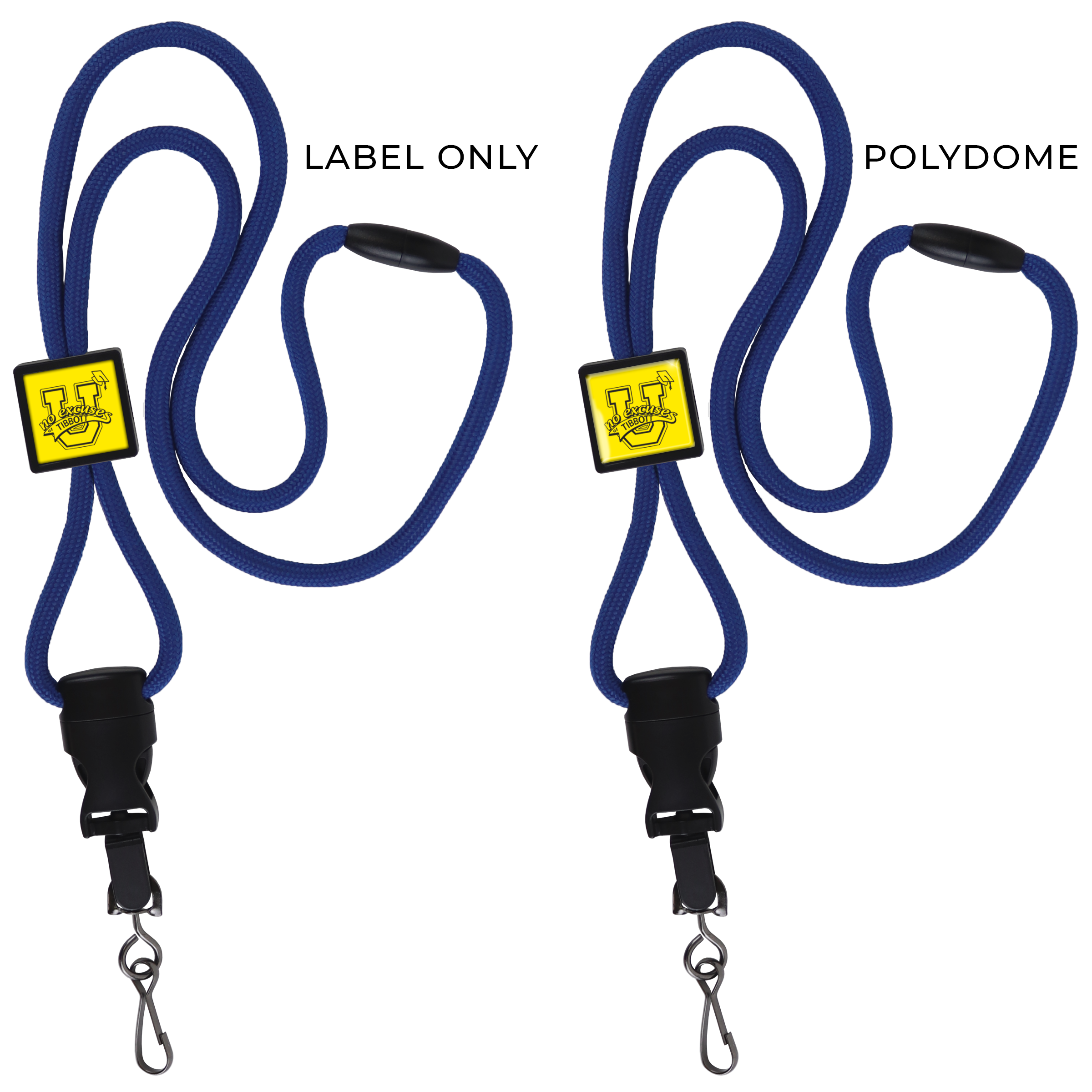 BH055 | Braided Lanyard with Square Slider