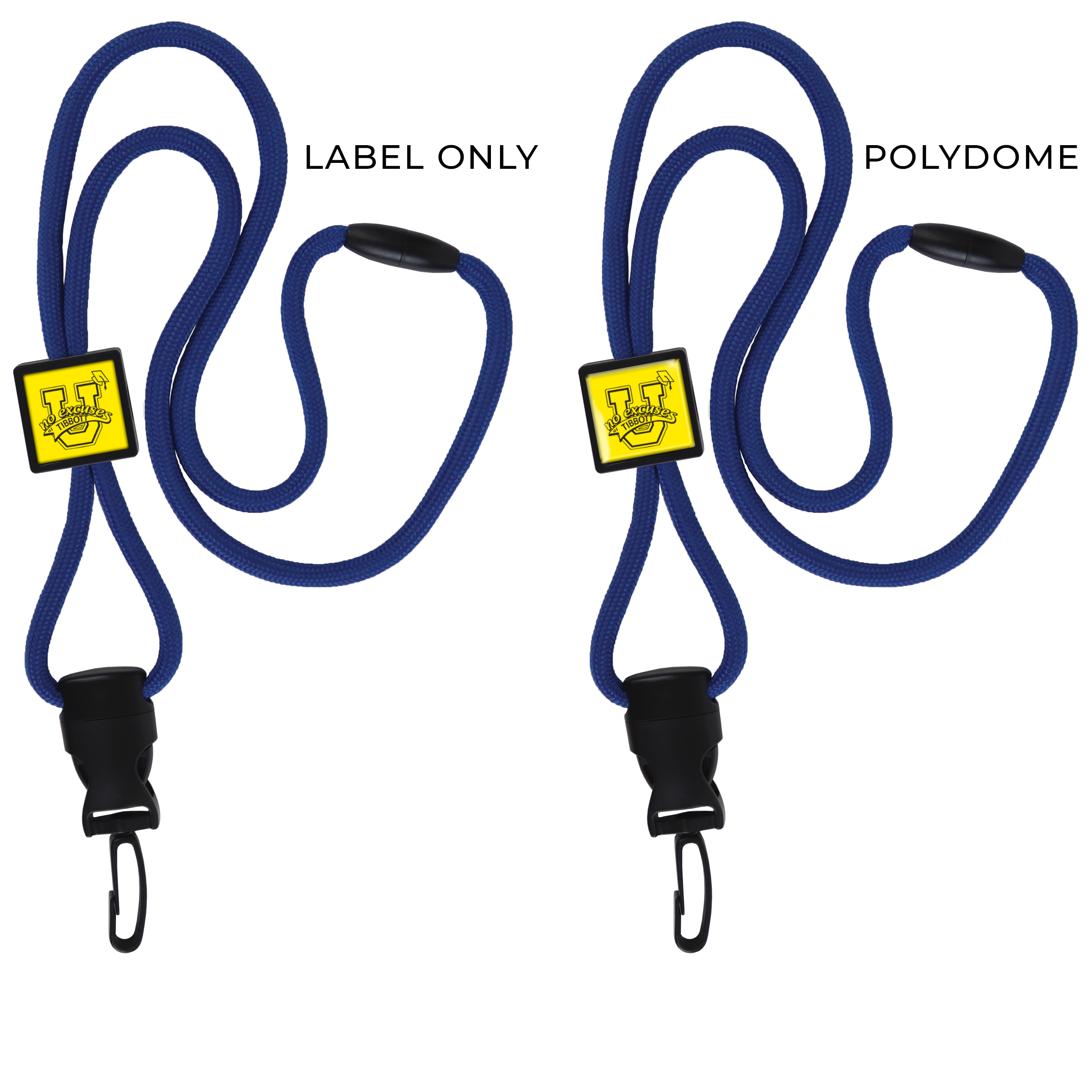 BH055 | Braided Lanyard with Square Slider