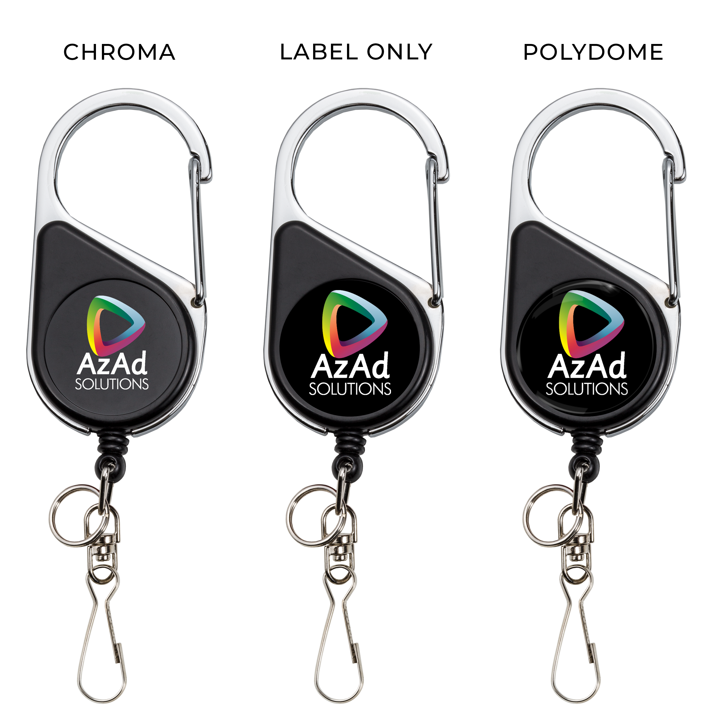 BH69 | Heavy-Duty Carabiner Badge Reel