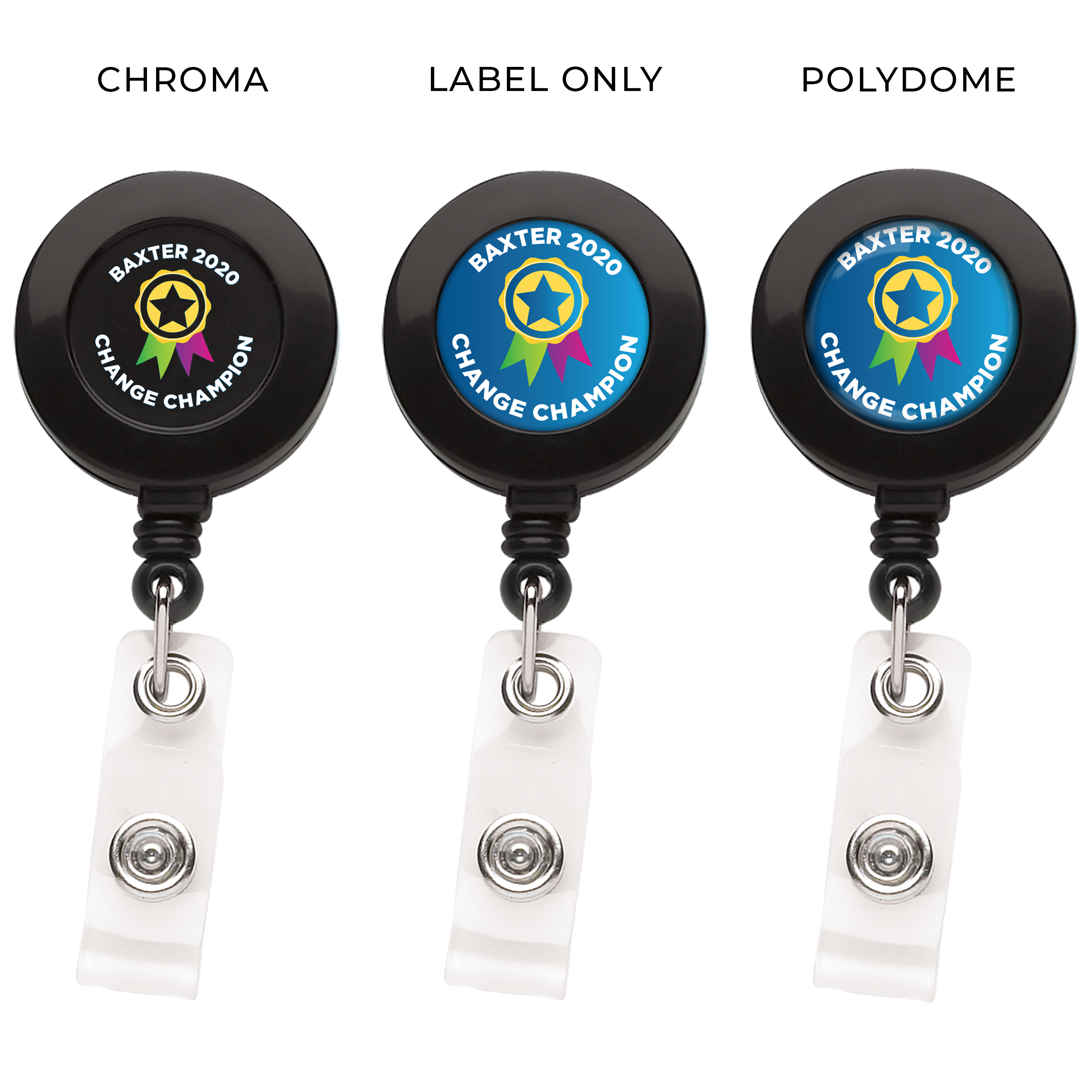 BH7 | GOOD Round Badge Reel