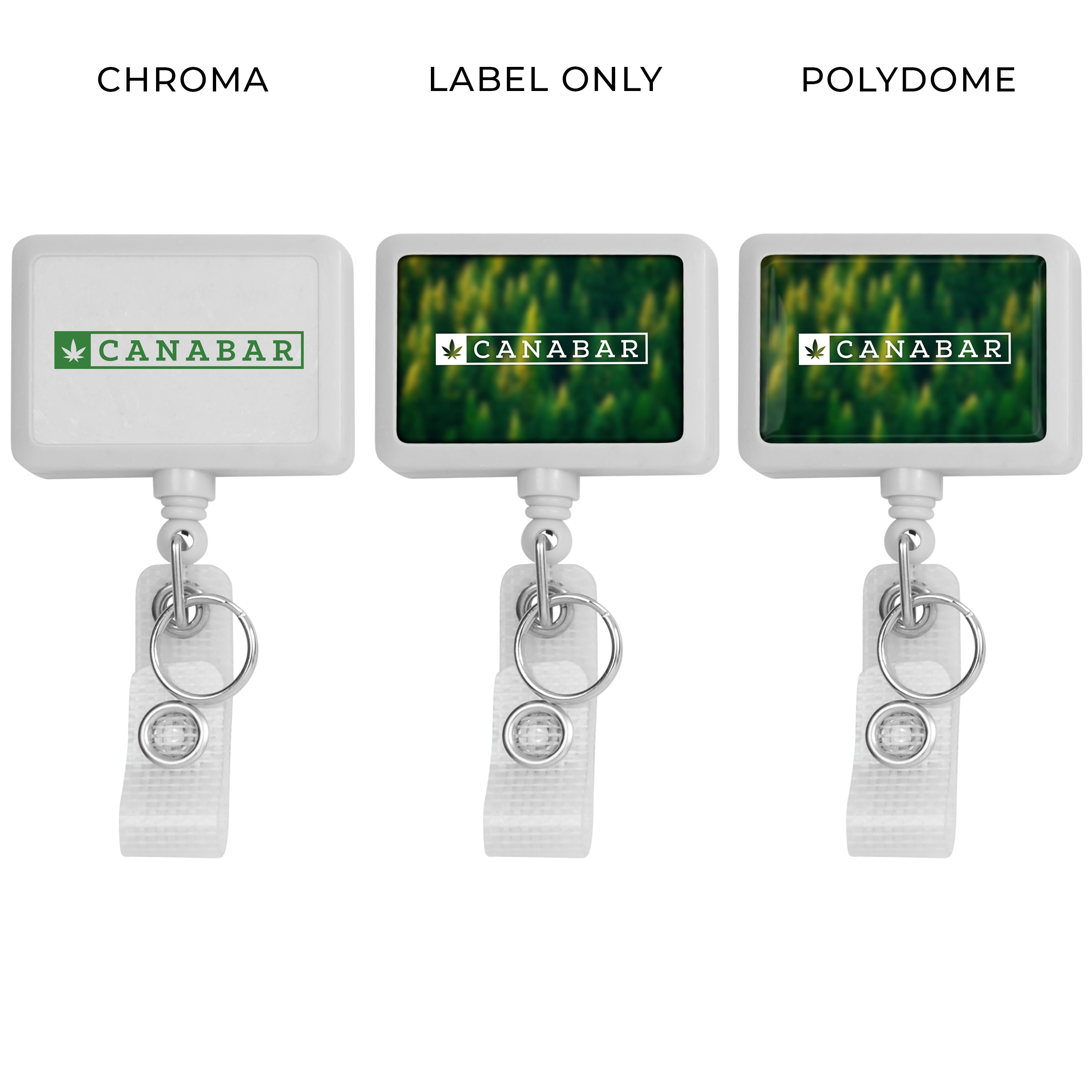BHH18 | JUMBO Hemp Rectangle Badge Reel