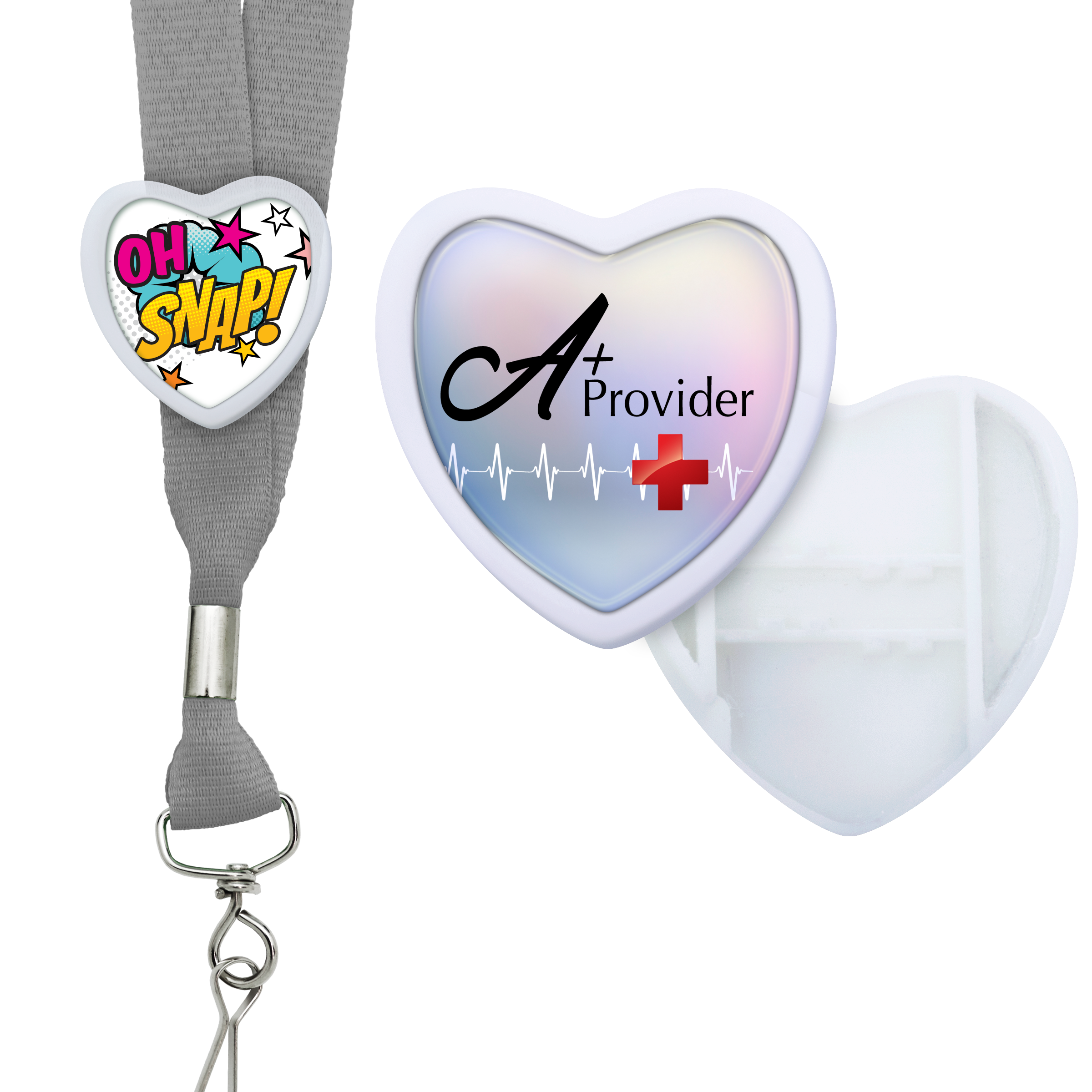 BHLB2 | Heart Lanyard Bolo