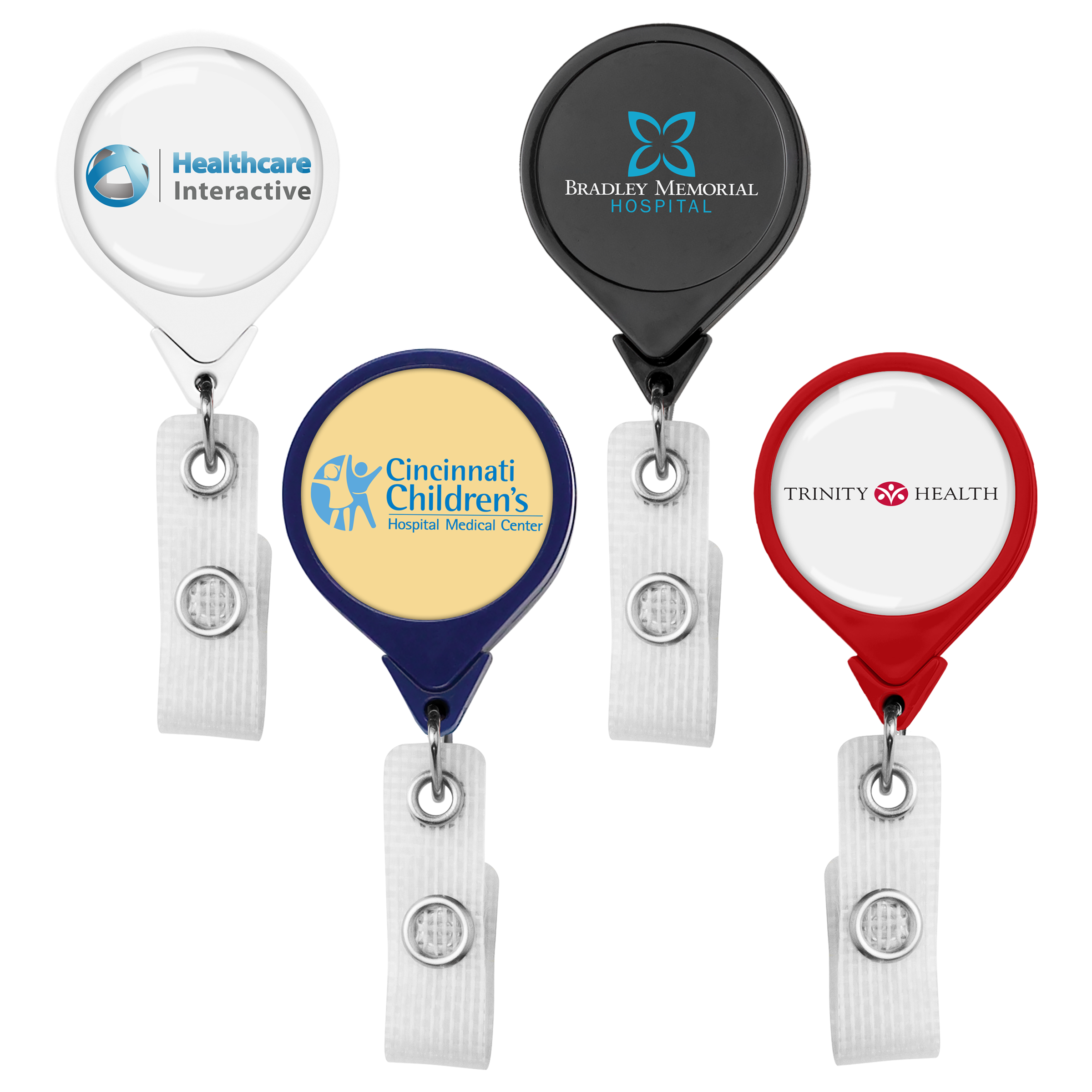 BHM44 | JUMBO Anti-Microbial Round Badge Reel