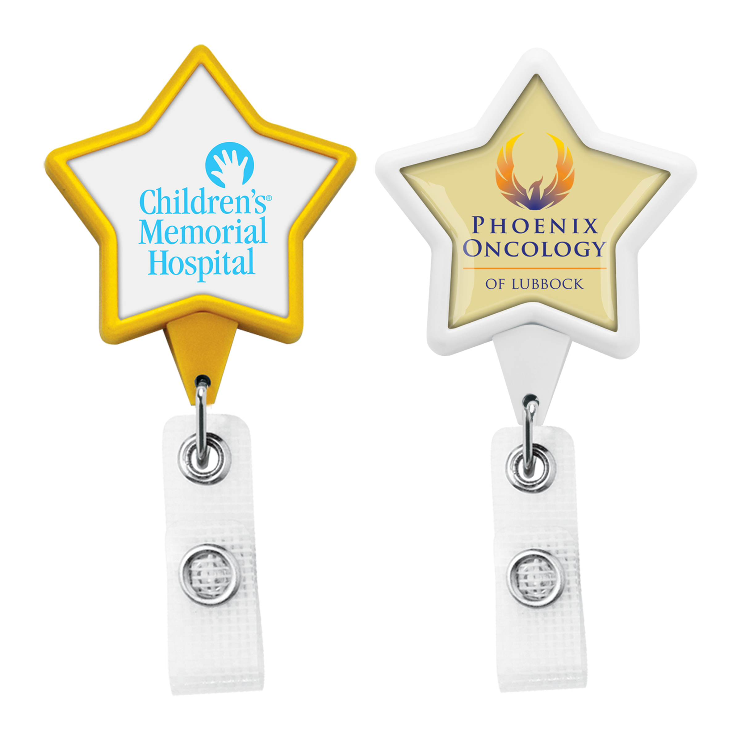 BHM86 | JUMBO Anti-Microbial Star Badge Reel