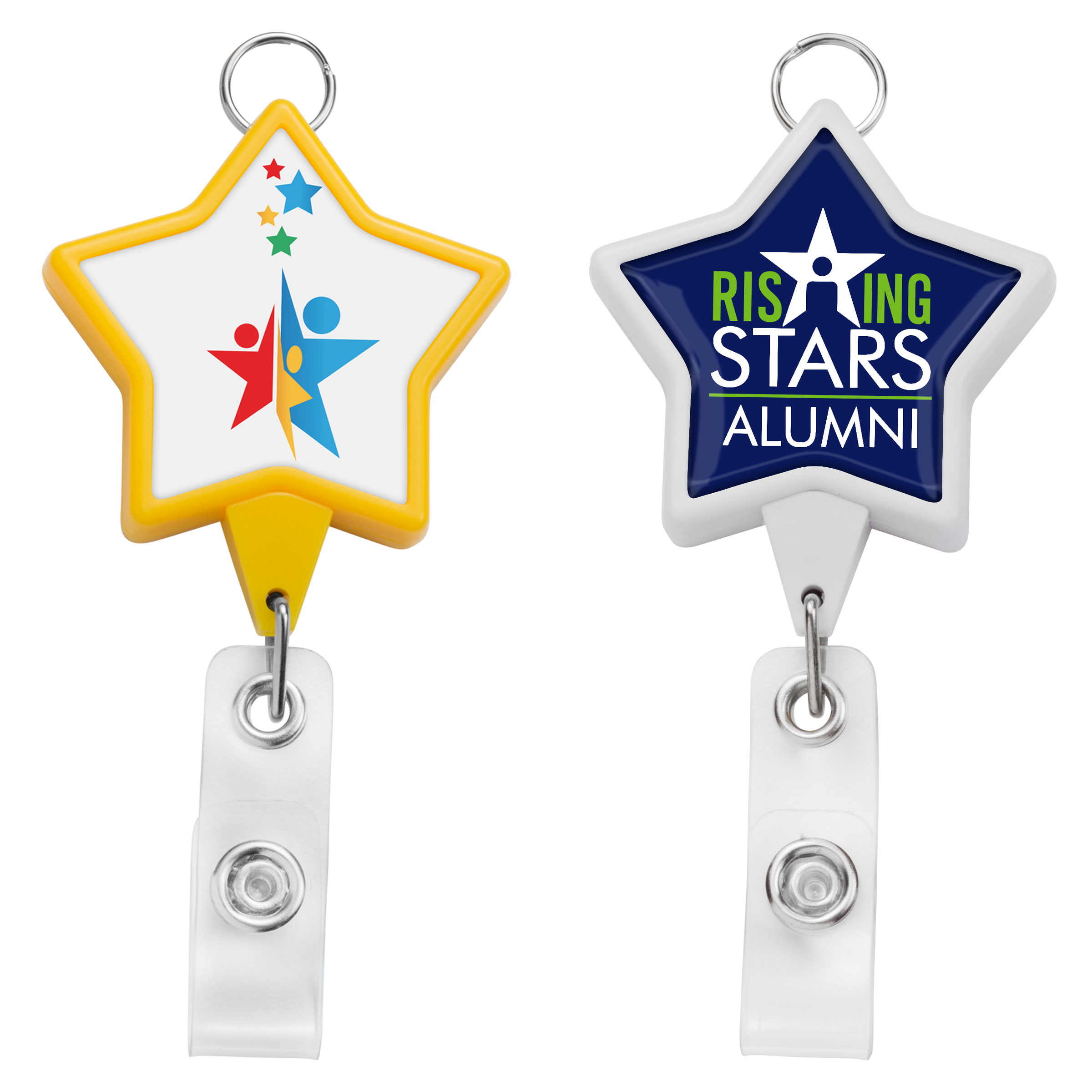 BHR86 | JUMBO Star Badge Reel with Lanyard Attachment