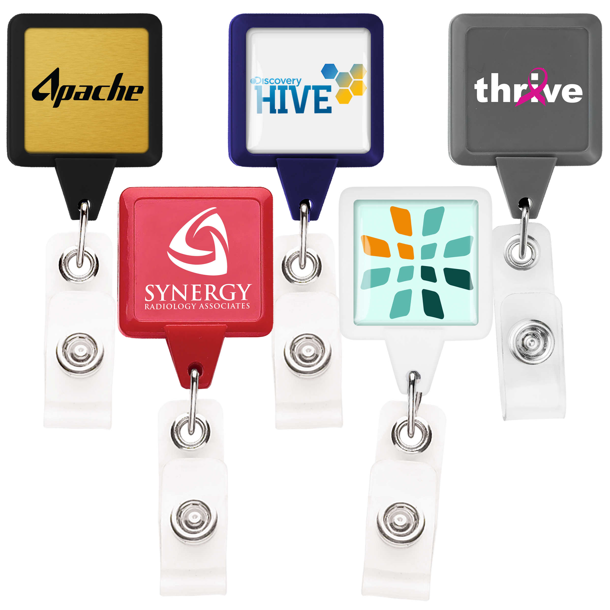 BHS3 | BEST Square Badge Reel