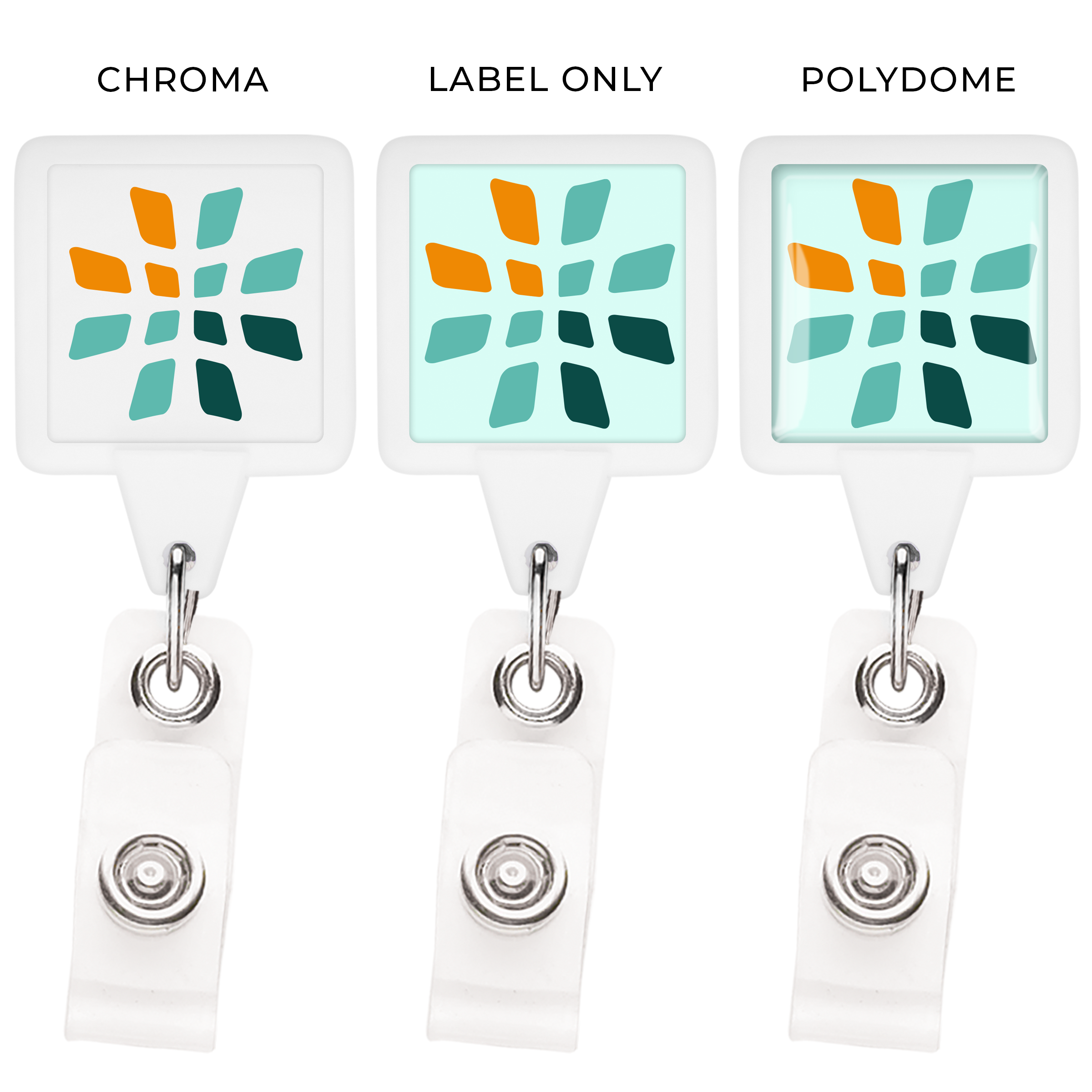 BHS3 | BEST Square Badge Reel