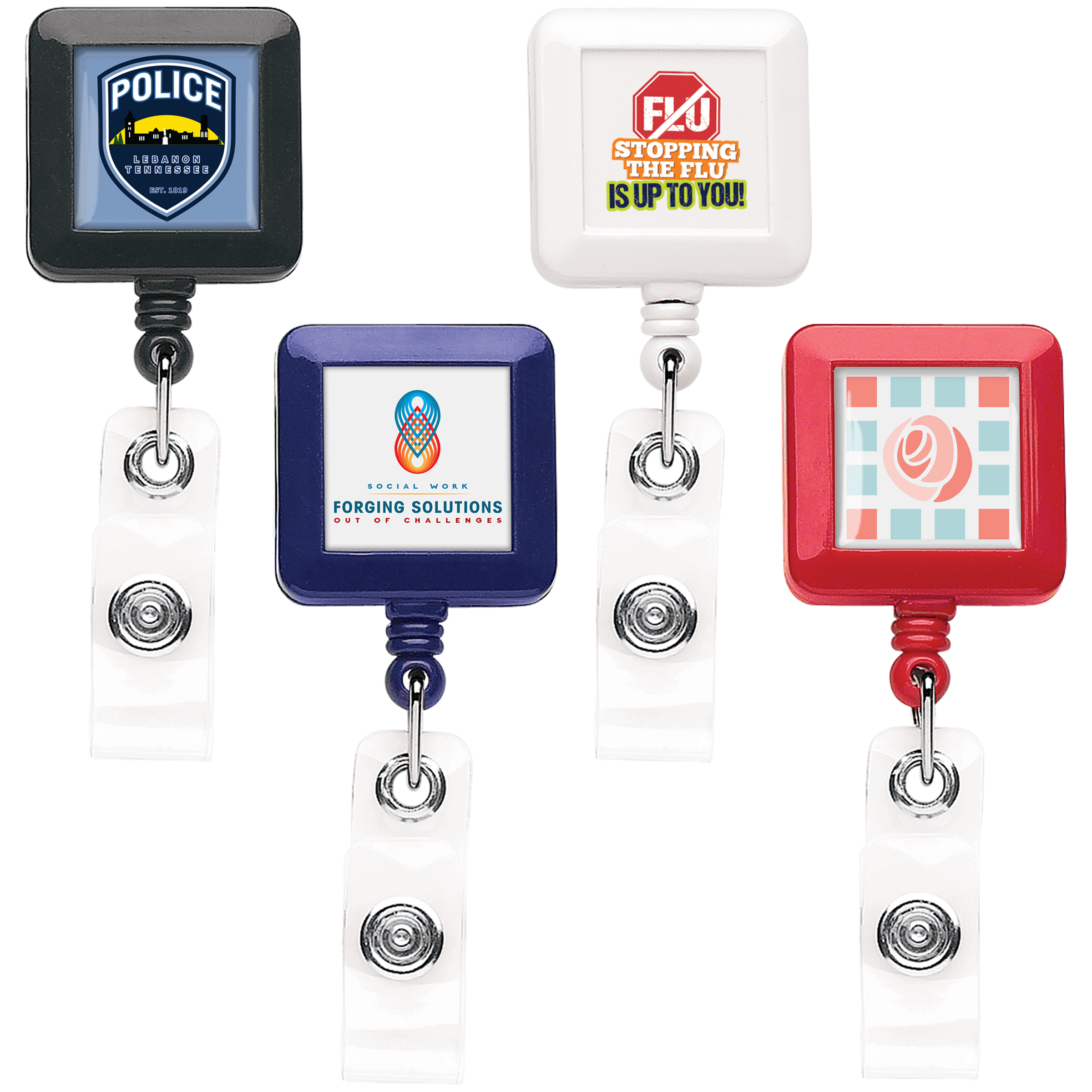 BHS40 | BETTER Square Badge Reel