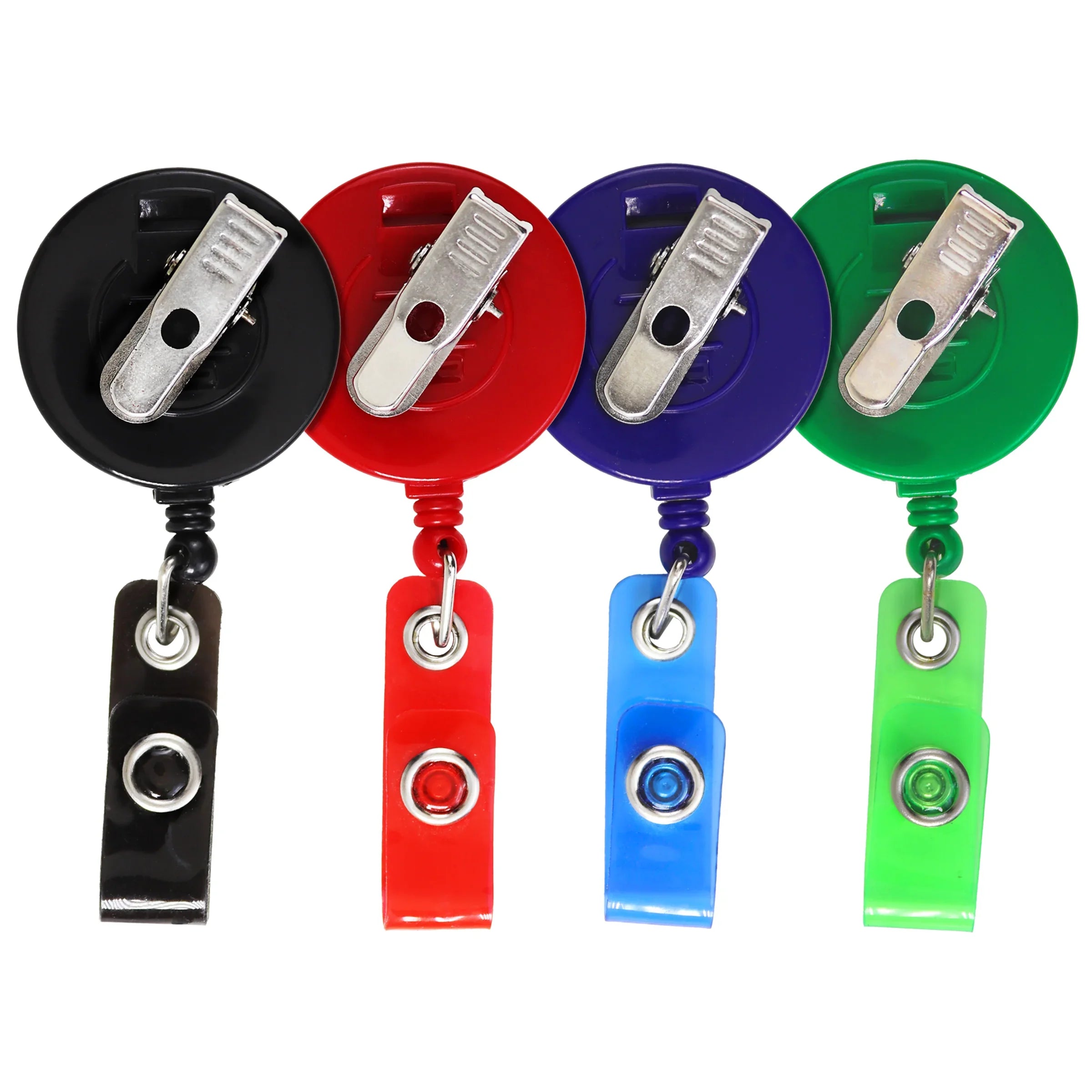 BHW44 | White Face Badge Reel