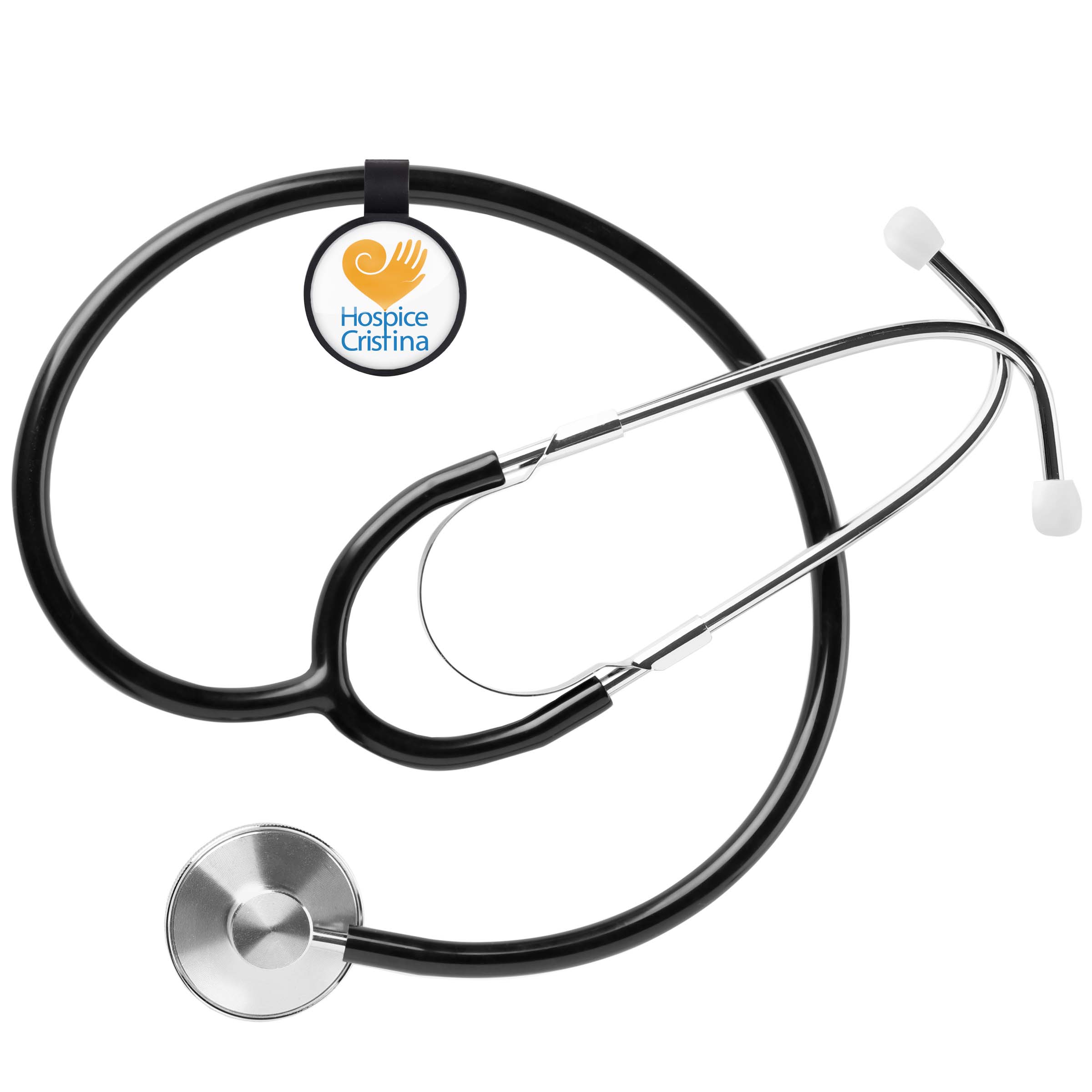 ST44 | Anti-Microbial Round Stethoscope ID Tag