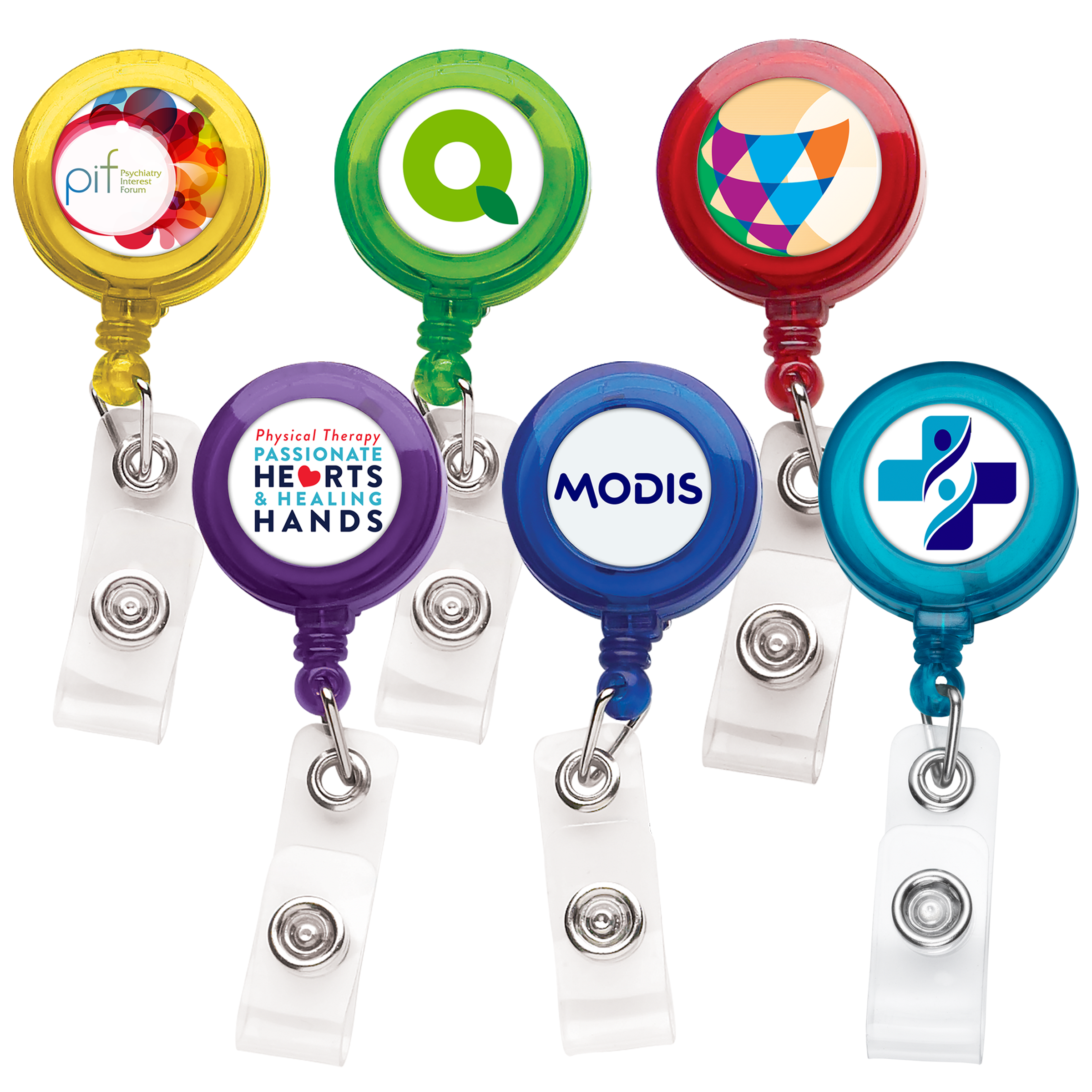 TBH1 | BETTER Translucent Round Badge Reel
