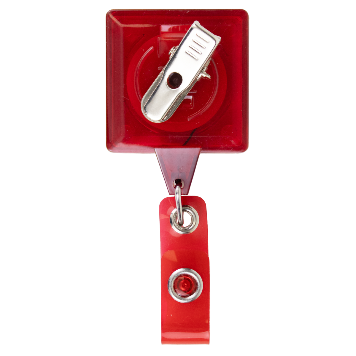 OVERSTOCK:: TBH55RD | JUMBO Translucent Square Badge Reel