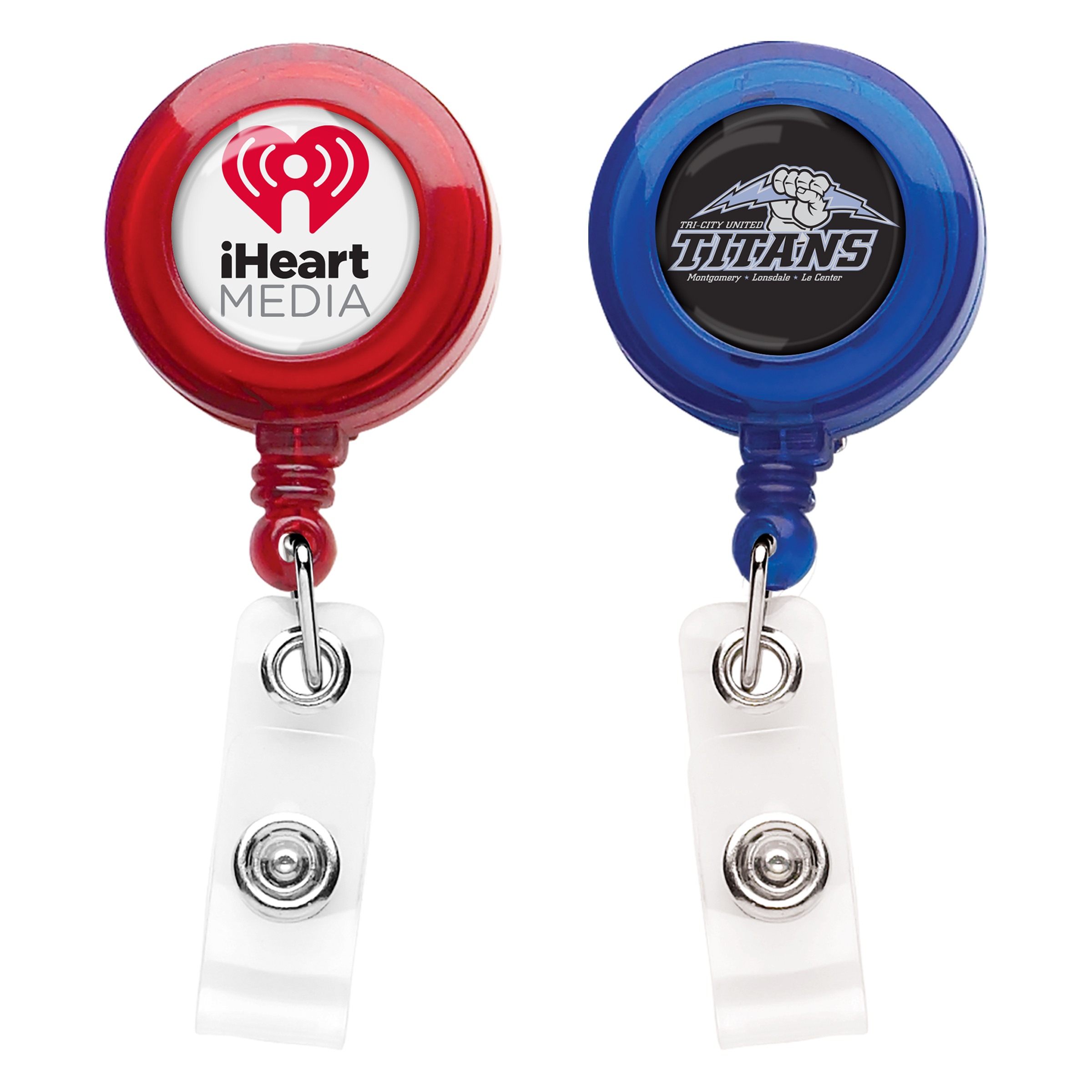 TBH7 | GOOD Translucent Round Badge Reel
