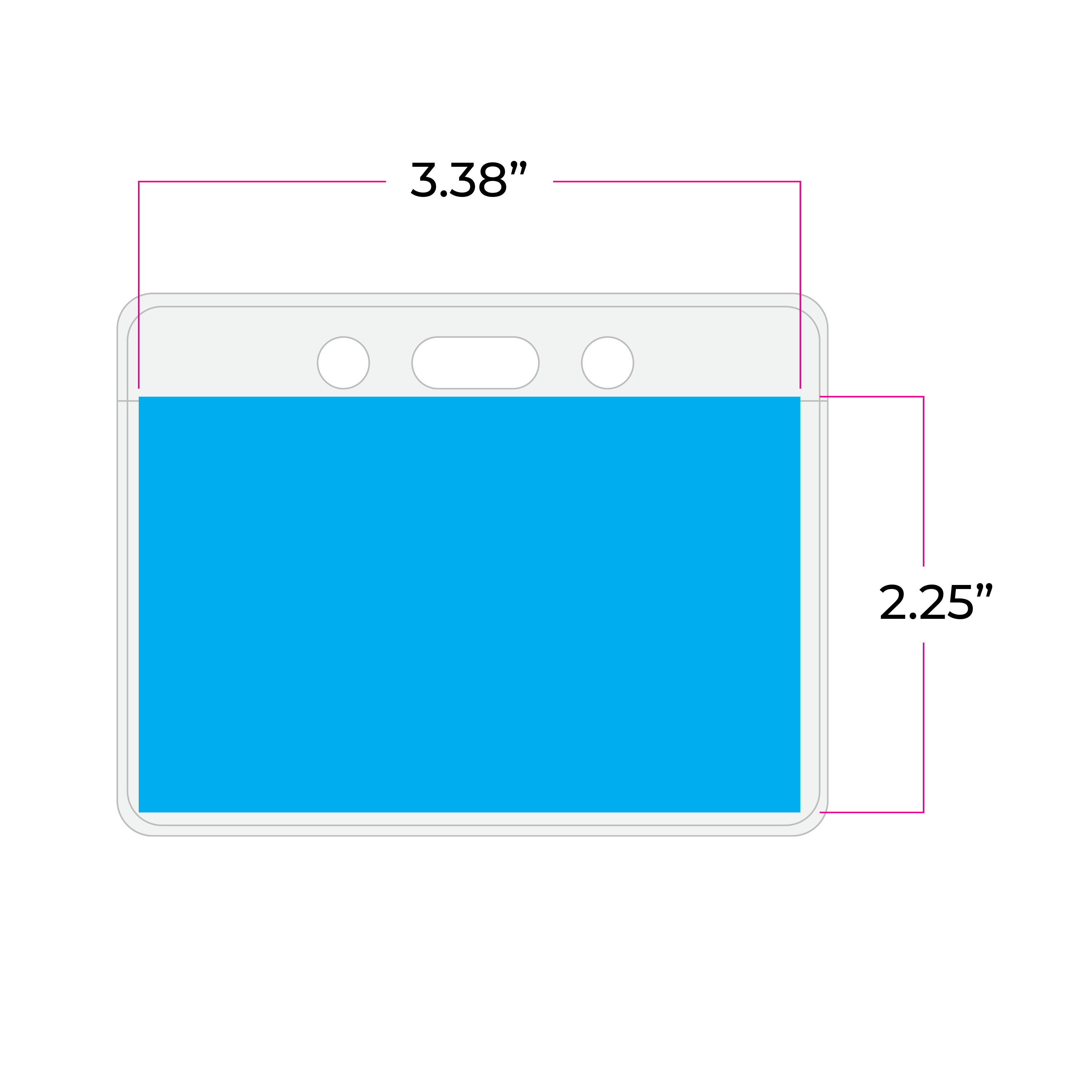 BH1121 | Earth-Friendly Horizontal Card Holder