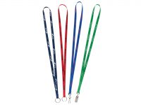 BH0018: 5/8" EconoWeave Silk Screen Lanyard