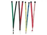 BH0045:  3/4" Two Tone Woven Lanyard