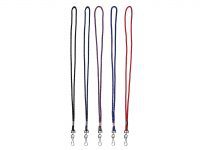 BH2121:  Braided "Bling" Lanyard with Swivel "J"