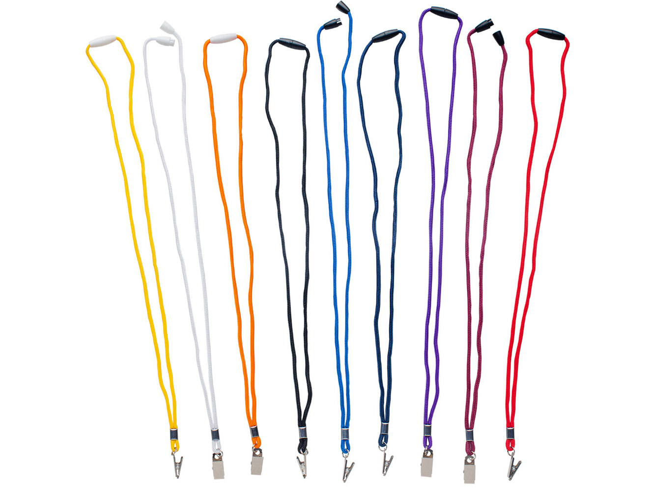 BH2138:  Braided Lanyard with Bull Dog