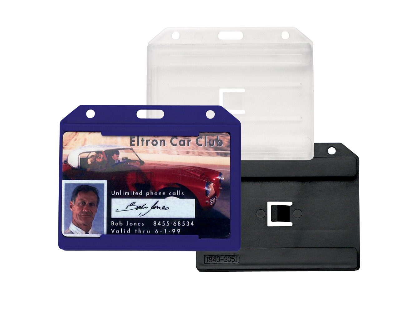 BH1845: Rigid Horizontal Card Holder