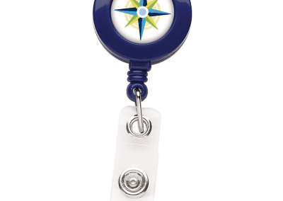 BH1 Round Badge Reel - Blue