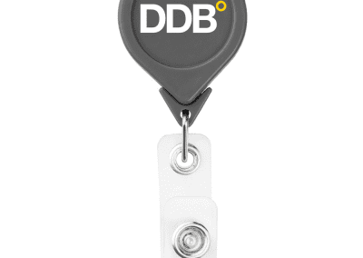 BH3 Round Badge Reel - Grey