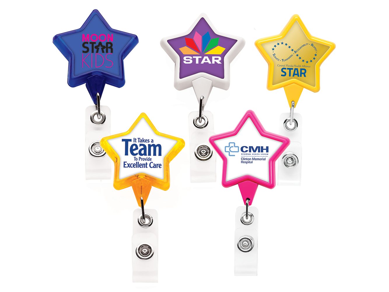 BH5STR:  Star Badge Reel