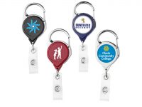BH8:  Carabiner Badge Reel (opaque colors)