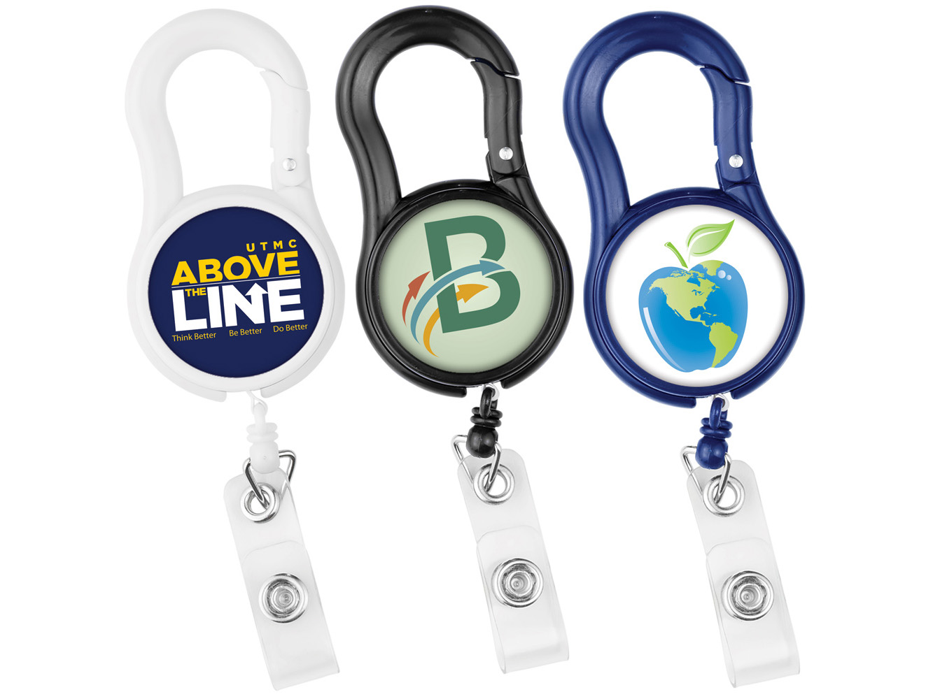 BH95:  Carabiner Tape Badge Reel