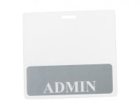 BHB13:  ADMIN - Adminstration (Grey 423C) Position Badge Buddies
