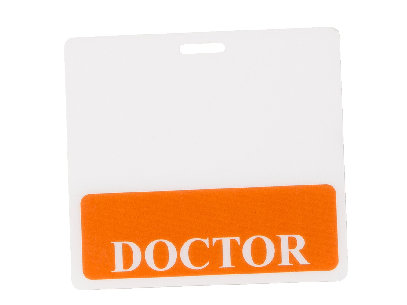 BHB3:  DR – Doctor (Orange 1575C) Position Badge Buddies