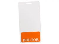 BHB4:  DR - Doctor (Orange 1575C) Position Badge Buddies