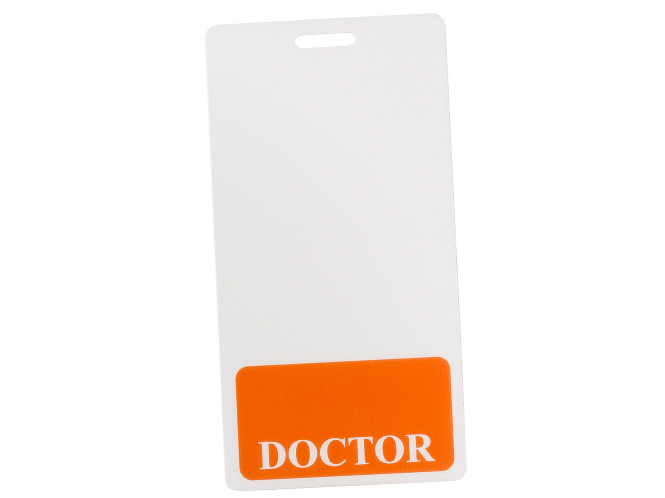 BHB4:  DR – Doctor (Orange 1575C) Position Badge Buddies