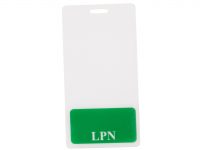 BHB6:  LPN - Licensed Practical Nurse (Green 347C) Position Badge Buddies