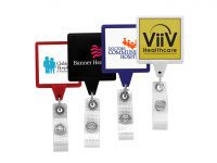 BHM55:  Anti-Microbial JUMBO Square Badge Reel