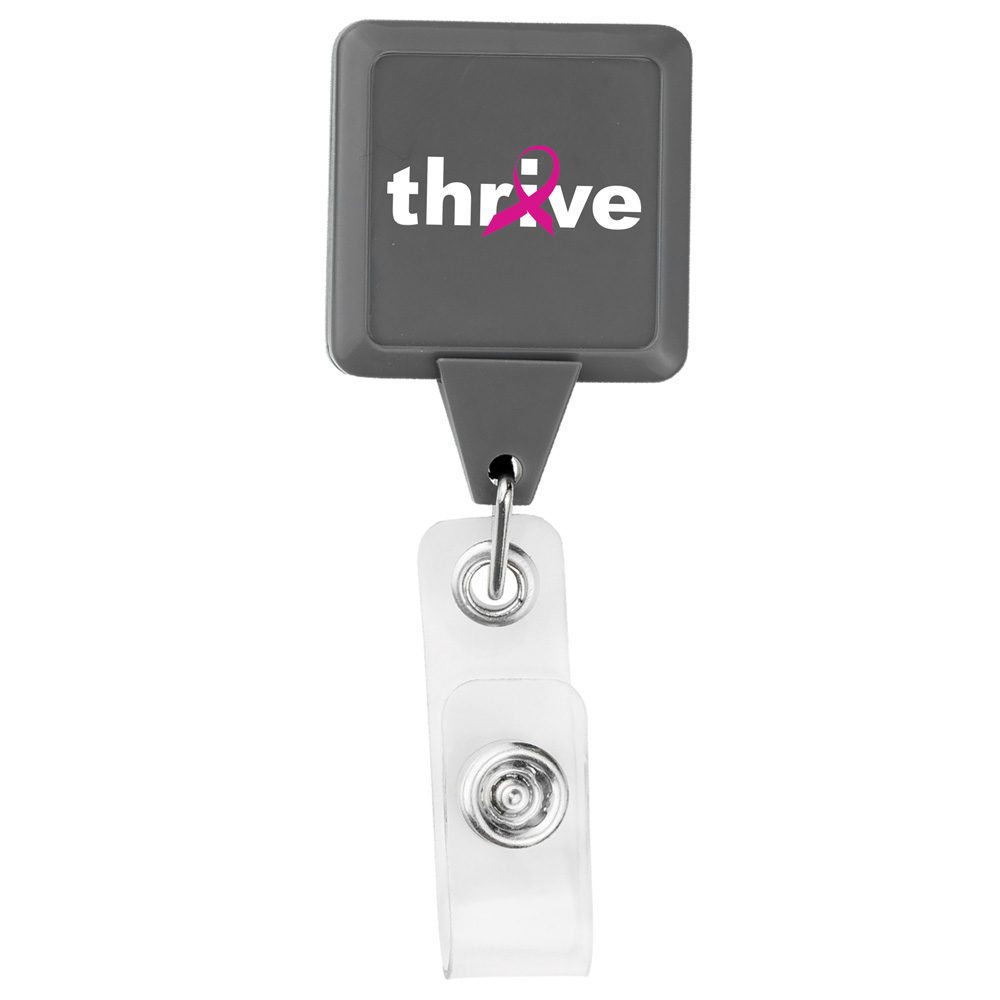 BHS3: Opaque Best Square Badge Reel