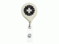BHX44:  Glow in the Dark JUMBO Round Badge Reel