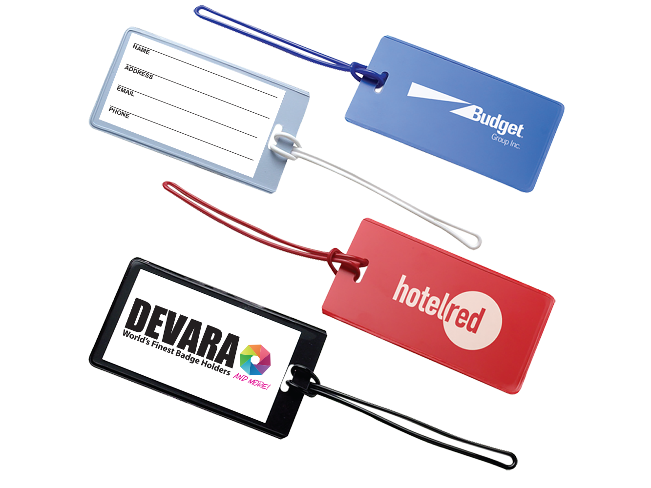 LT8: Semi Rigid Luggage Tag