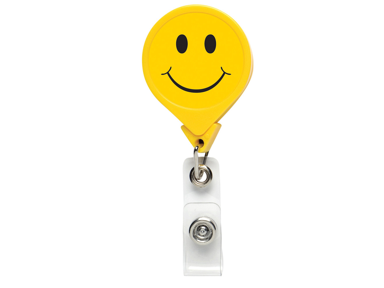 RF007:  Smiley Face JUMBO Theme Badge Reel
