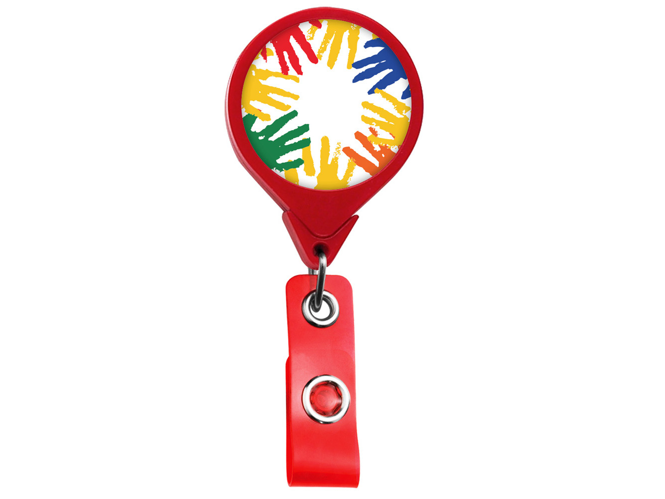 RF008: Helping Hands JUMBO Theme Badge Reel