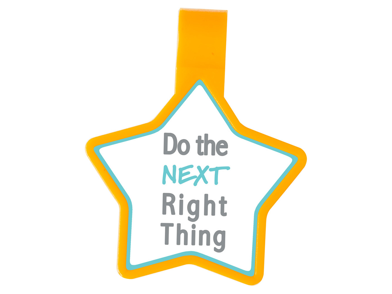 ST77: Anti-Microbial Star Stethoscope ID Tag