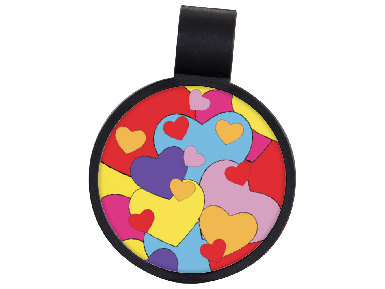 STF6: Hearts Anti-Microbial Stethoscope ID Tag