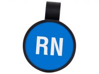 STP15: RN - Registered Nurse (Blue 285C) Anti-Microbial Stethoscope ID Tag