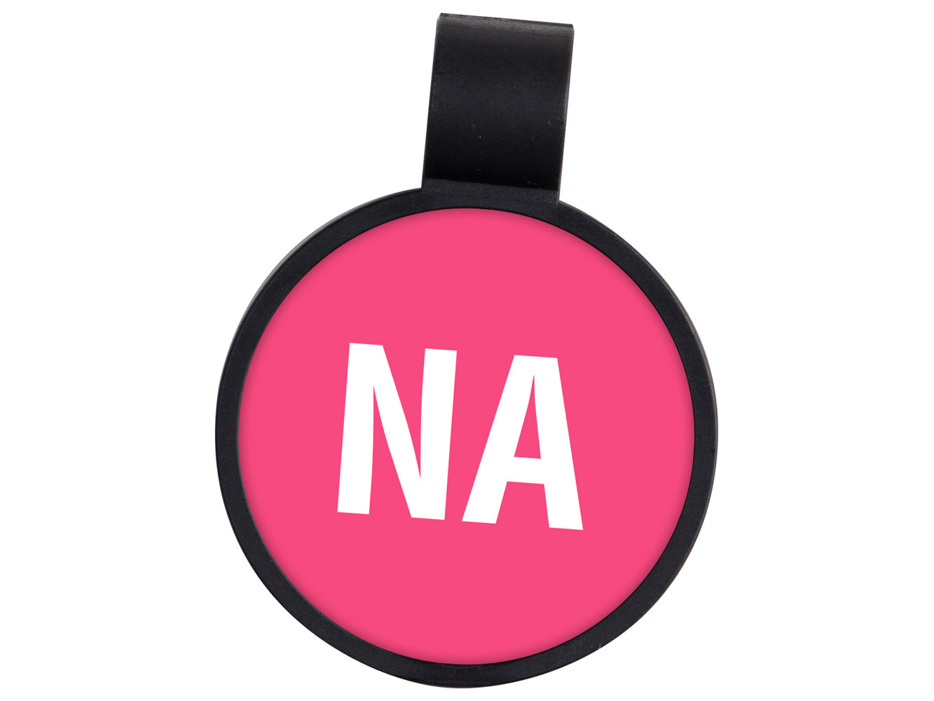 STP18: NA – Nursing Assistant (Pink 1915C) Anti-Microbial Stethoscope ID Tag