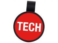STP19: TECH - Technician (Red 485C) Anti-Microbial Position Stethoscope ID Tag