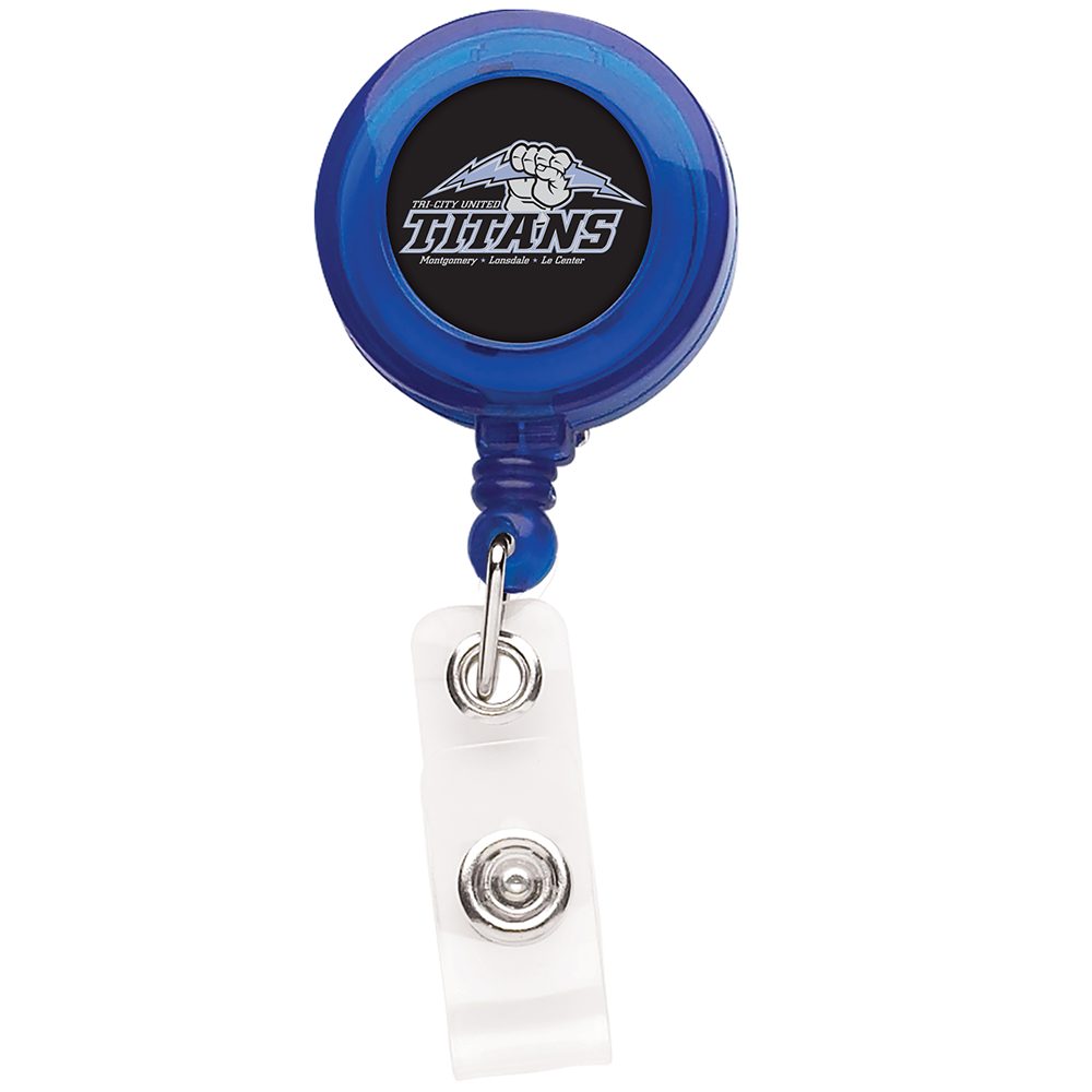 TBH7: Translucent Good Round Badge Reel