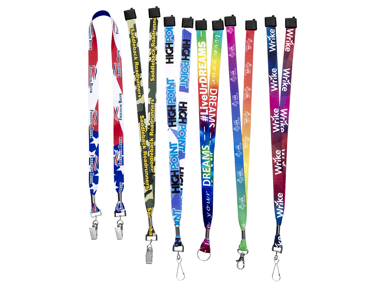 BH0002US: 5/8″ Made in USA Dye-Sublimated Lanyard
