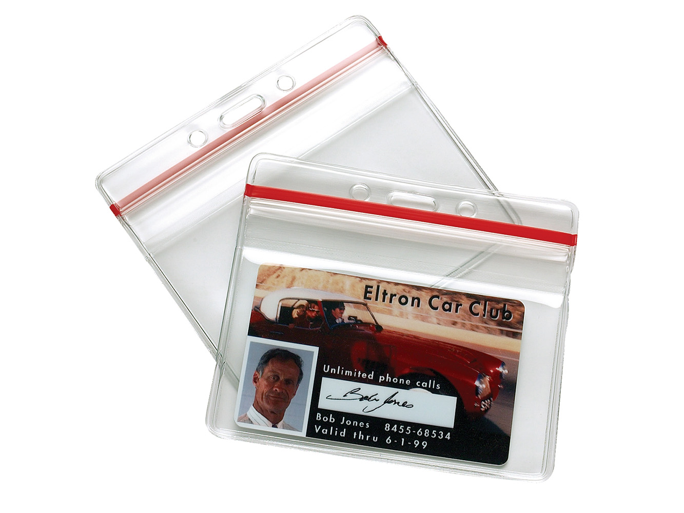 BH1010: Sealable Horizontal Card Holder