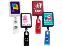BH17:  JUMBO Vertical Rectangle Badge Reel