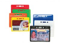 BH490: Color Back Horizontal Card Holder