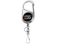 BH69CH: Chrome Heavy Duty Carabiner Badge Reel